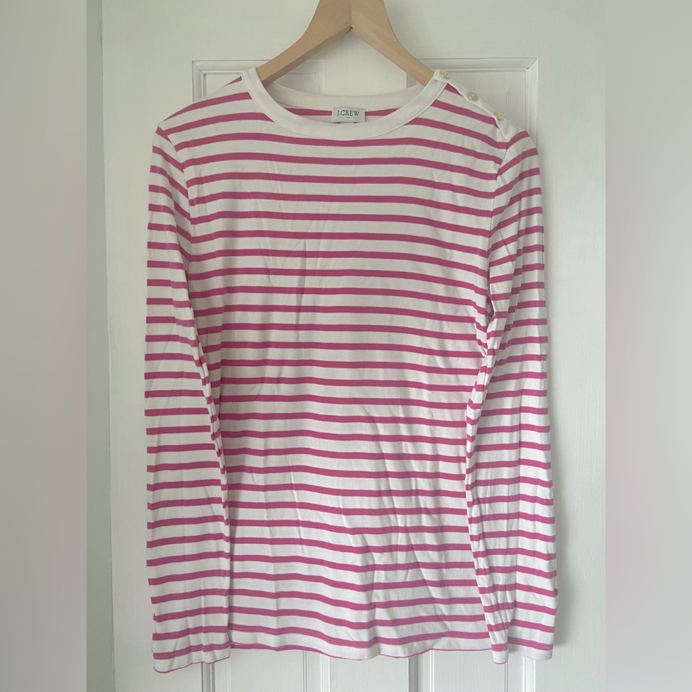 J.Crew long sleeve t shirt sz L
